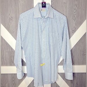 384. Haggar Men’s Fitted Shirt 16-16½ 32/33